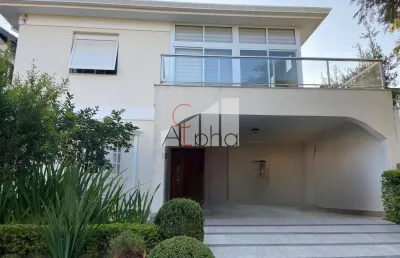 Casa em condomínio fechado com 3 quartos à venda na alameda dos ciclames, 116, alphaville, santana de parnaíba por r$ 2.800.000