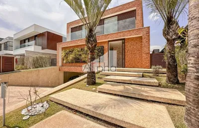 Casa em condomínio fechado com 7 quartos à venda na alameda chapada diamantina, 16, tamboré, santana de parnaíba por r$ 6.500.000