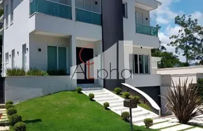 Casa em condomínio fechado com 4 quartos à venda na alameda das dracenas, 346, alphaville, santana de parnaíba por r$ 4.000.000