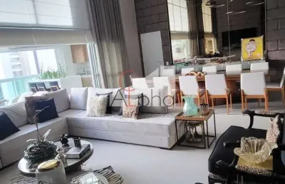 Apartamento com 5 quartos à venda na avenida parkinson, 71, alphaville empresarial, barueri por r$ 6.600.000