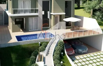Casa em condomínio fechado com 4 quartos à venda na alameda michelangelo, 873, alphaville, santana de parnaíba por r$ 2.970.000