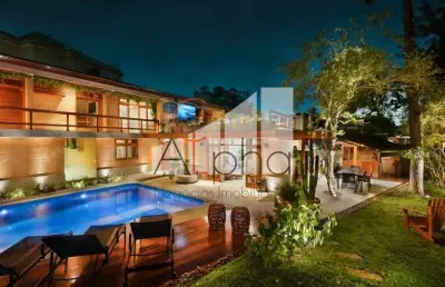 Casa em condomínio fechado com 4 quartos à venda na alameda são carlos, 405, alphaville, santana de parnaíba por r$ 6.550.000