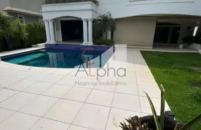 Casa em condomínio fechado com 4 quartos para alugar na himalaia, 178, tamboré, santana de parnaíba por r$ 51.527