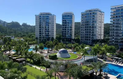 Apartamento no edifício brava home resort vista mar
