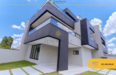 Sobrado com 3 suítes à venda, 254.13 m2, carioca, sao jose dos pinhais - pr