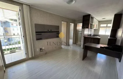 Apartamento com 2 quartos à venda, 44,19 m2, campo de santana, curitiba - pr