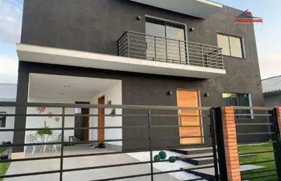 Casa com 3 quartos à venda na rodovia virgílio várzea, 4690, canasvieiras, florianópolis, 280 m2 por r$ 2.100.000