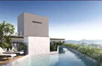 Apartamento com 1 quarto à venda na rua da caliandra rosa, 242, cachoeira do bom jesus, florianópolis, 44 m2 por r$ 521.630