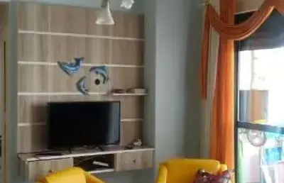 Apartamento com 1 quarto à venda na rua antônio heil, 605, canasvieiras, florianópolis, 45 m2 por r$ 535.000