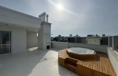 Cobertura com 2 quartos à venda na rua josé daux, 526, canasvieiras, florianópolis, 122 m2 por r$ 1.325.000