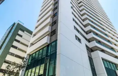 Apartamento com 4 quartos em boa viagem, lazer no rooftop