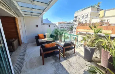Cobertura com 2 quartos à venda na rua sambaíba, leblon, rio de janeiro, 375 m2 por r$ 8.999.000