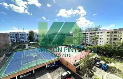 Apartamento com 3 quartos à venda na avenida general olyntho pillar, barra da tijuca, rio de janeiro, 130 m2 por r$ 1.550.000