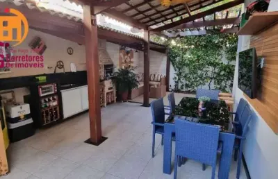 Vendo casa dúplex em condominio fechado com total infraestrutura em stella maris com 214m2 com 4/4, 2 suítes, espaço gourmet com churrasqueira, 3 vagas de garagens. pronta!