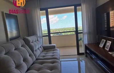 Vendo em exclusividade no  brisas club com  69m2, varanda  vista panorâmica  para o mar, 2/4, suíte,  1 vaga de garagem  coberta padrão