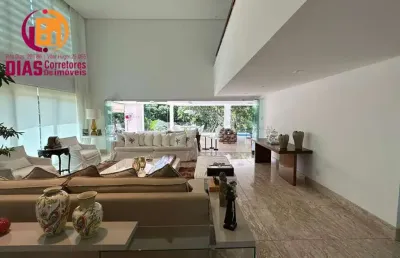 Casa alto padrão em alphaville i para locação mobiliada, salvador/ba