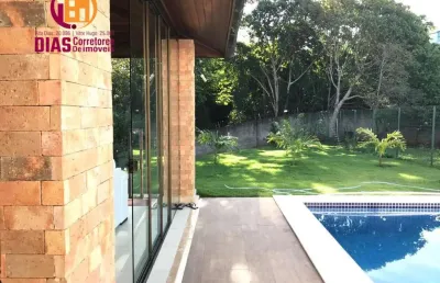 Vendo em oportunidade bela casa  dúplex nascente  com 720m2, 5/4, sendo 4 suítes em alphaville i salvador  com piscina, espaço gourmet, grande área verde com pomar, garagem - alphaville i - salvador /