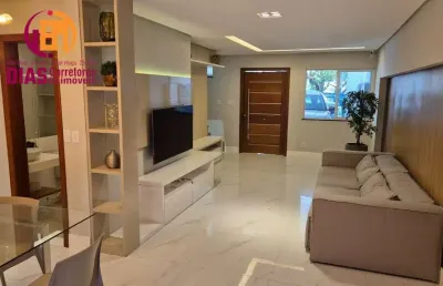 Vendo em oportunidade casa duplex reformada moderna com 180m2, 4/3, suíte, 2 vagas em condomínio fechado  em brotas - salvador