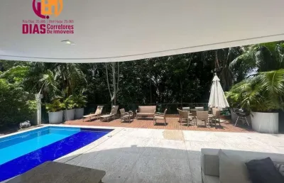 Vendo casa duplex em alphaville i com 750m2, piscina privativa, 6/4, 4 suítes closet, 4 vagas cobertas total infraestrutura - alphaville i - salvador/ba.