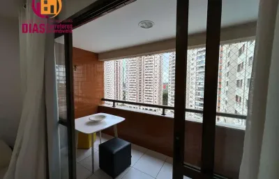 Vendo mobiliado em oportunidade exclusivo apartamento nascente andar alto  varanda vista clube com 2/4 suíte  no brisas club - paralela - salvador/ba.