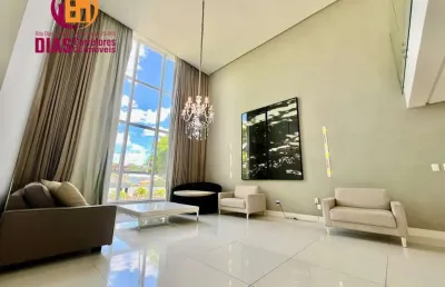 Vendo em oportunidade casa 4 suítes clube com piscina privativa, home oficce, garagem coberta  alto padrão em alphaville ii, salvador/ba