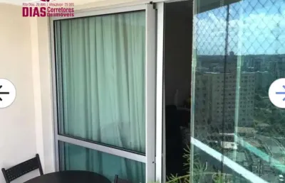 Vendo em oportunidade apartamento no imbuí ville com 80m2, 3/4, suíte, varanda vista mar, 2 vagas soltas  - imbuí - salvador/ba.