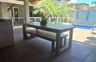 Vendo casa com 419m2 com piscina privativa, espaço gourmet , 4/4, 2 suítes, energia solar,4 vagas em condomínio total infraestrutura - patamares - salvador/ba.