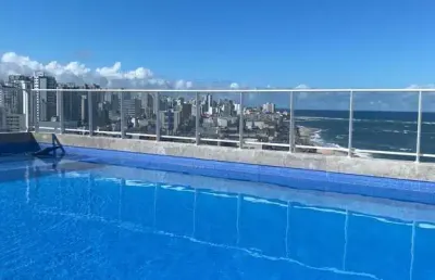 Apartamento 1/4 mobilado à venda na pituba, salvador/ba