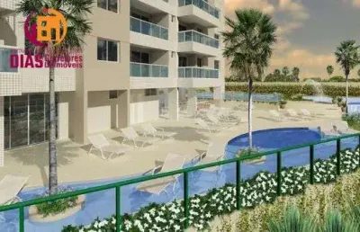 Vendo apartamento no alphaville com 68m2 com 2/4, sendo 1 suíte, total infraestrutura  - alphaville  - salvador/ba