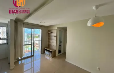 Apartamento para venda no jardim das margaridas com 68m2 com 2/4, suíte, condomínio infraestrutura - salvador/ba.