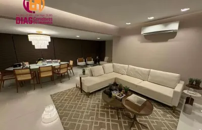 Alugo lindo apartamento mobiliado e decorado com 136m2 e 2 suítes , 3 vagas garagens  total infraestrutura - pituba - salvador/ba.