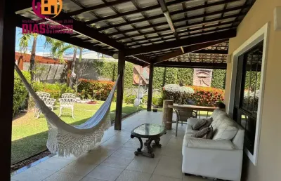 Alugo linda casa duplex completamente mobiliada e decora com4/4, suítes em condomínio - praia flamengo - salvador/ba.