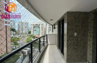 Vendo apartamento  no alphaville com 106m2, varanda gourmet , 3/4, suíte, 2 gas cobertas com total infraestrutura