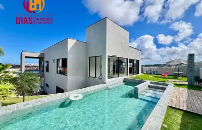 Casa em condomínio fechado com 5 quartos à venda na Rua das Azaléias, Alphaville II, Salvador