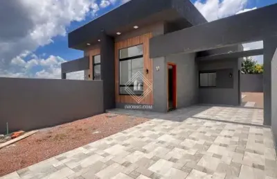 Casa em condomínio fechado com 3 quartos à venda no Cará-cará, Ponta Grossa 