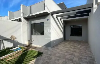 Casa em condomínio fechado com 3 quartos à venda no Cará-cará, Ponta Grossa 