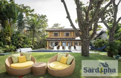 Casa em condomínio em praça da baleia  -  são sebastião