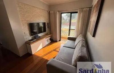 Apartamento à venda na chácara inglesa, 78m², 3 dormitórios