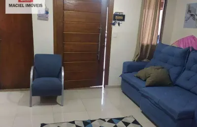 Sobrado com 2 dormitórios à venda, 125 m² por r$ 400.000,00 - recreio são jorge - guarulhos/sp