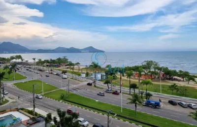 Apartamento mobiliado com vista mar em aruan - caraguatatuba