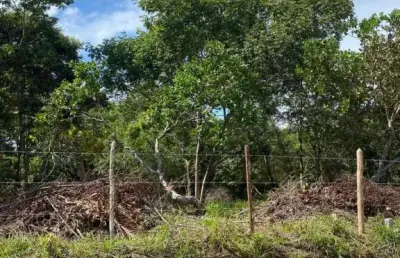 Lote no coqueiros de arembepe, 350m2, plano, escriturado e parcela.