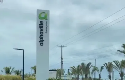 Terreno à venda no alphaville guarajuba, 765 m² por r$ 855.000 - alphaville guarajuba