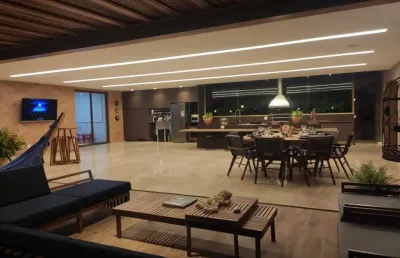 Casa alto padrão com 5 dormitórios à venda, 1200 m² por r$ 7.800.000 - alphaville ii - salvador/ba