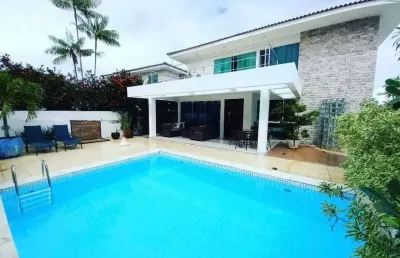Casa à venda, 290 m² por r$ 1.850.000,00 - alphaville litoral norte 1 - camaçari/ba