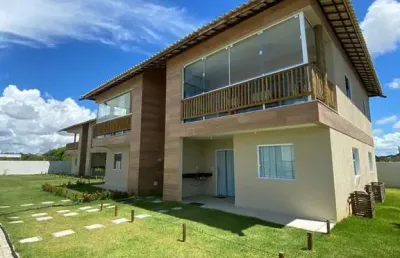 Oportunidade! village mobiliado 2/4, 1 suíte. financia. jacuípe country-barra do jacuípe