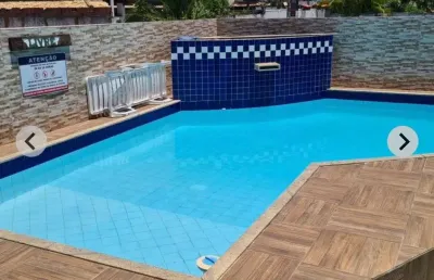 Village com 2 suítes à venda, 90 m² por r$ 550.000 -centro de  guarajuba - camaçari/ba