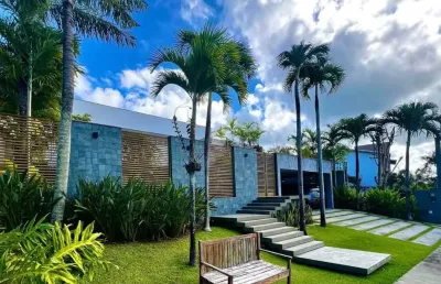 Casa em condomínio fechado com 4 quartos à venda na Rodovia BA-099 - Estrada do Côco, 7098, Alphaville (Abrantes), Camaçari