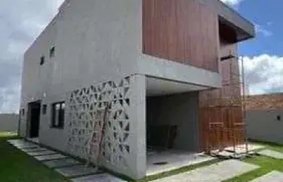 Casa alto padrão á venda no  alphaville litoral norte 2.