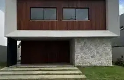 Casa alto padrão á venda no alphaville litoral norte 2