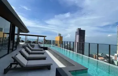 Apartamento com 1 dormitório à venda, 27 m² por r$ 530.000,00 - corredor da vitória - salvador/ba